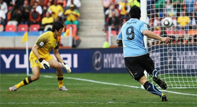 Uruguay (2) - Corea del Sur (1)