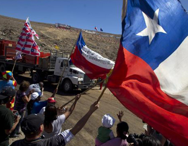 Una perforadora petrolera caba el tercer conducto