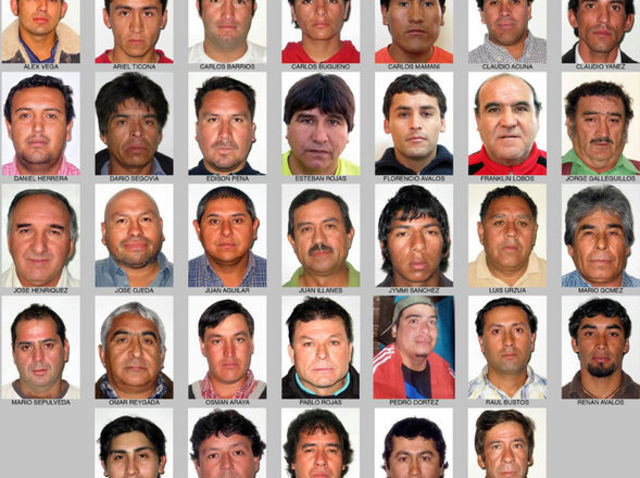 Se derrumba la mina San José