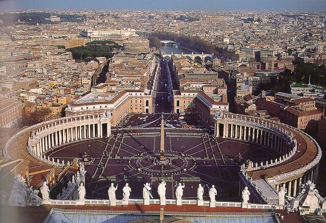 Plaza De San Pedro del Vaticano