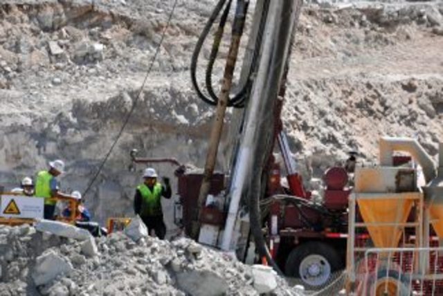 La perforadora Strata 950 entra en acción