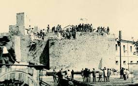 Enderrocament de la muralla