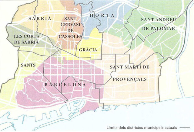 Barcelona s’annexiona Sants, Les Corts, Sant Gervasi, Gràcia, Sant Andreu i Sant Martí