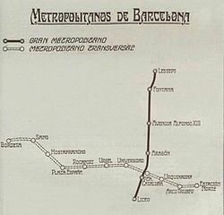 Primera línia de metro de Barcelona