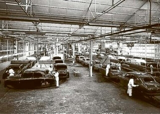 Inauguració de la fàbrica SEAT a Zona Franca