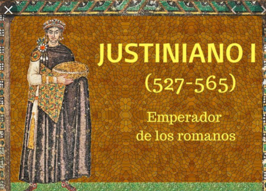 Justiniano es coronado emperador