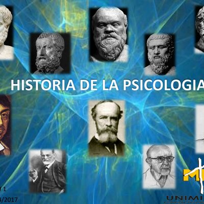 Timeline: Historia de la psicología.