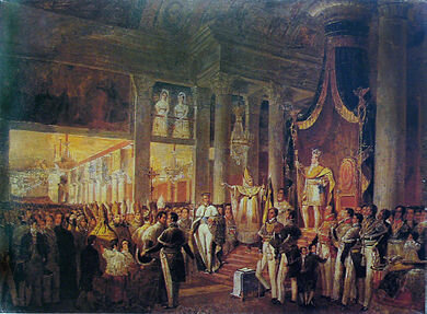 Abdication of Pedro the First of Brazil