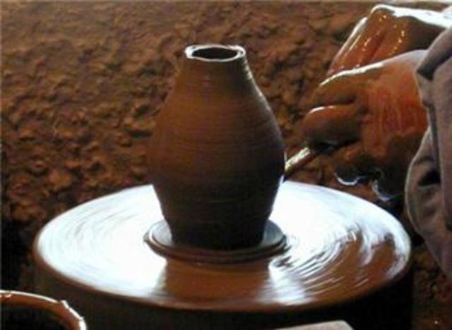 6000 B.C.E., Potter's Wheel