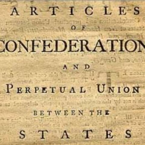 La aprobación de los Artículos de la Confederación