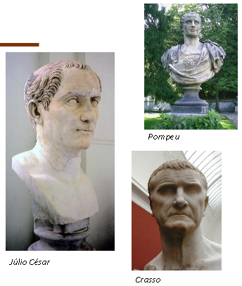 O primeiro Triumvirato