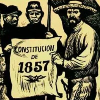 Timeline: Línea de tiempo de la constitución mexicana de 1824 a 1857 en la de 1917