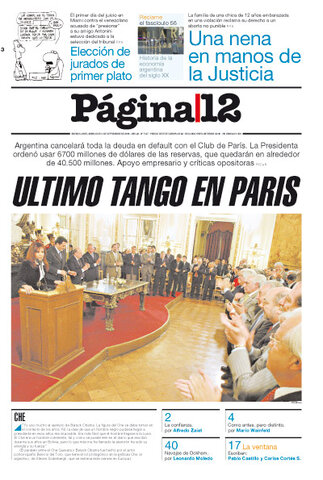 Club de Paris: un acuerdo frustrado