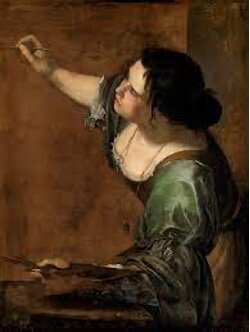 Self Portrait Artemisia Gentileschi