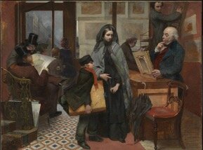 Nameless and Friendless "The rich man's wealth is his strong city, etc." - Proberbs, x, 15