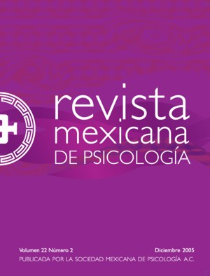 Revista Mexicana de Psicología