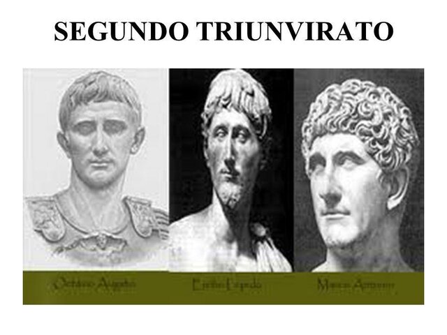 Início do Segundo Triunvirato