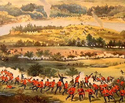 Battle of Batoche fought