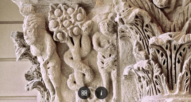 Capiteles del pilar de Camarasa (Genesis)