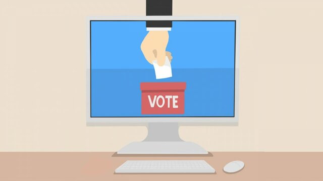Elecciones vía Internet.