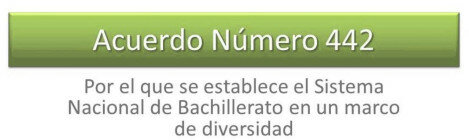 Publicación del Acuerdo No. 442 Reforma Integral de la EMS