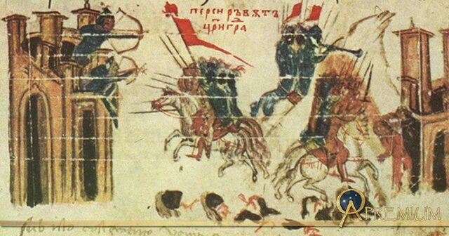 Muslims attack Constantinople