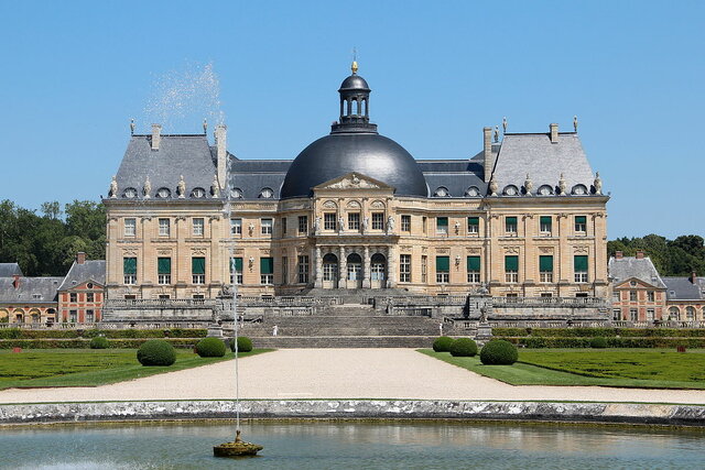 Construccion del Palacio de Vaux-le-Vicomte