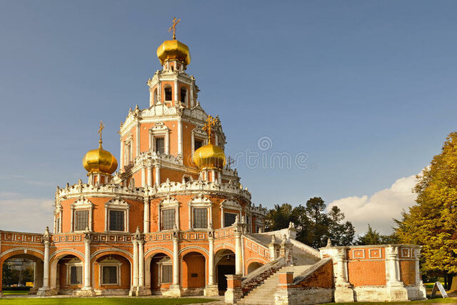 Construcción de la Iglesia de la Intercesión en Fili