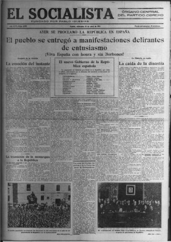 Abril-Diciembre de 1931
