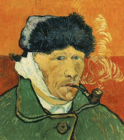 Autorretrato con oreja vendada