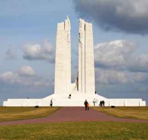 La bataille de la crête de Vimy