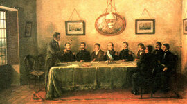 Timeline: Conflictos y acuerdos para organizar el pais.