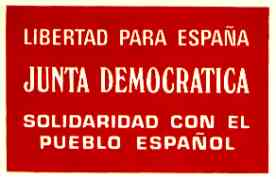 JUNTA DEMOCRATICA DE ESPAÑA