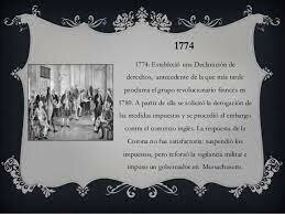 Estableció una Declaración de derechos