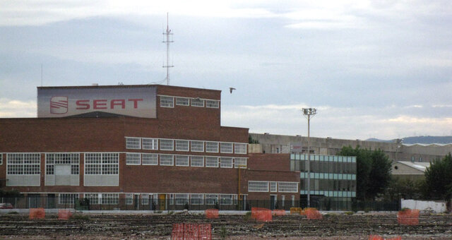 Inauguració de la fàbrica SEAT a Zona Franca