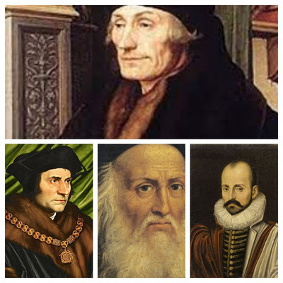 Timeline: Humanistas europeos y renacentistas