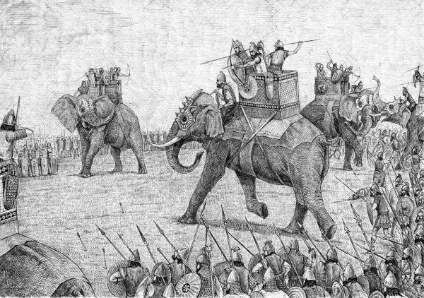 Cartaginenses surpreendem romanos- segunda guerra púnica