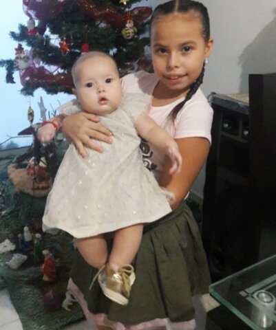 first christmas with my sister