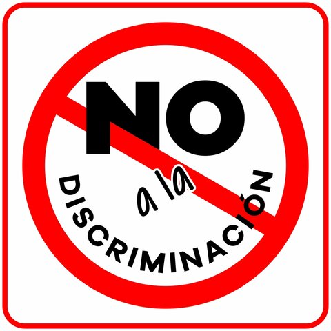No discriminación