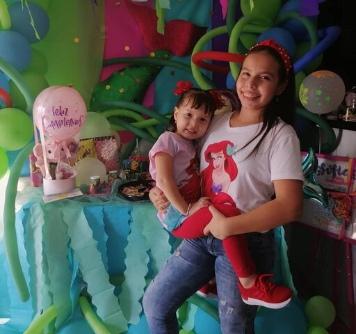 my sister's 4th birthday