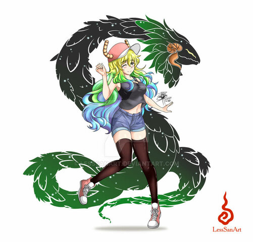 Lucoa (Kukulcan, Kobayashi-san Chi No Maid Dragon)