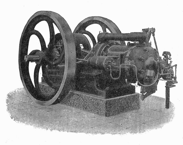 Invención del primer motor de explosión.