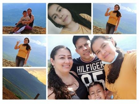 With my family we went to Barichara