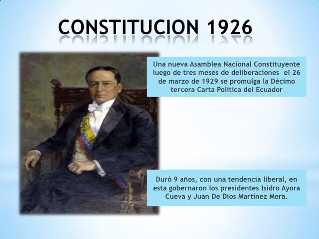Primera Constitución del Ecuador