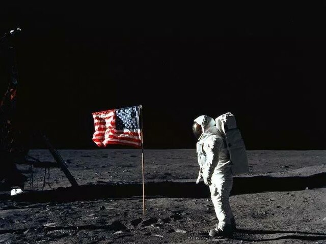 The Man Lands on the Moon