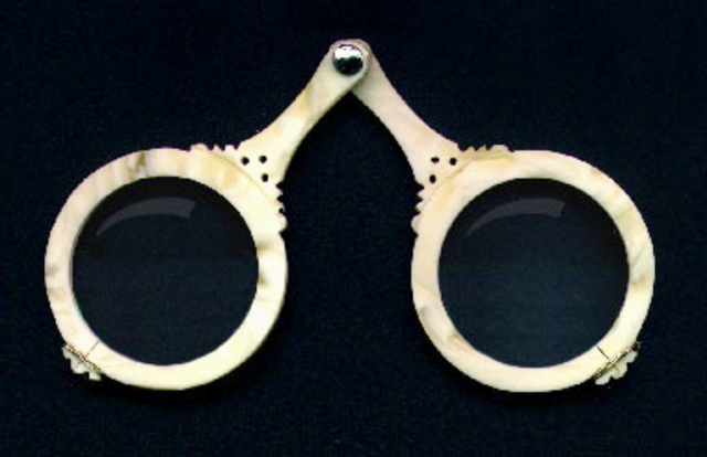 Glasses were invented