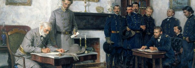 Surrender at Appomattox Courthouse
