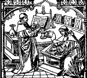 Huida de Guillermo de Occam