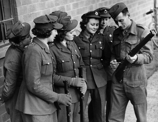 Women Were Given Roles in The Military