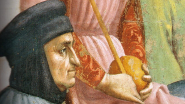 Coluccio Salutati (1331-1406).